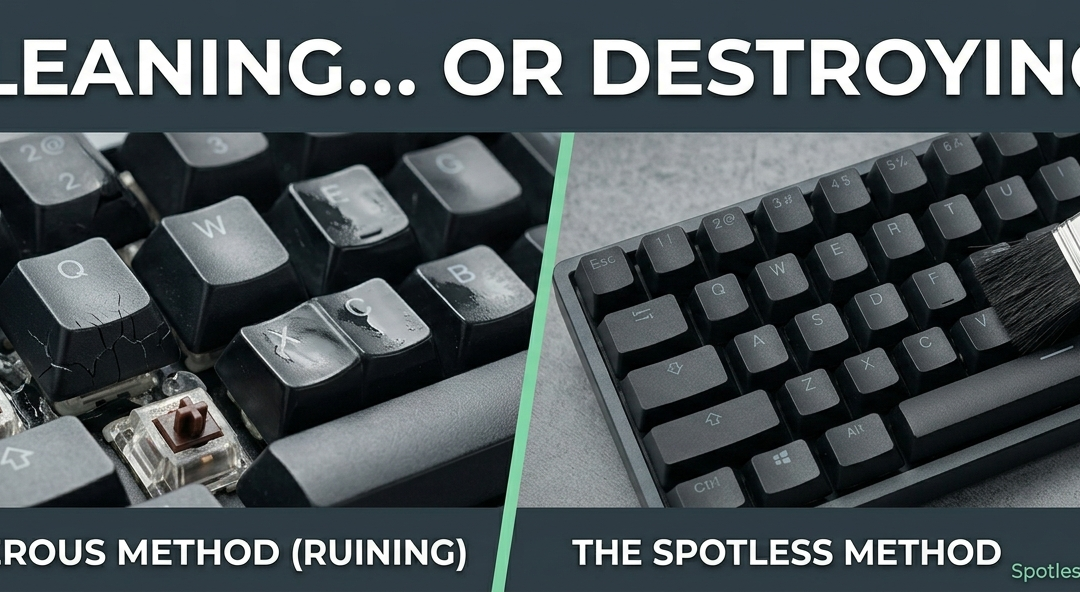 The 5 Most Dangerous Cleaning Habits That Are Secretly Ruining Your Keycaps