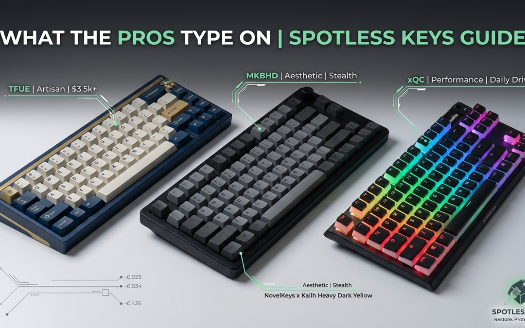 What the Pros Type On: Behind the Scenes of Custom Streamer Workstations