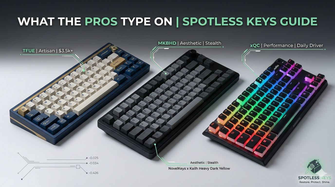 What-the-pros-type-on-spotless-keys